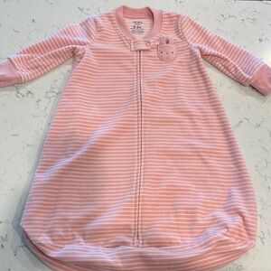 Carter's Pink Striped Sleep Sack